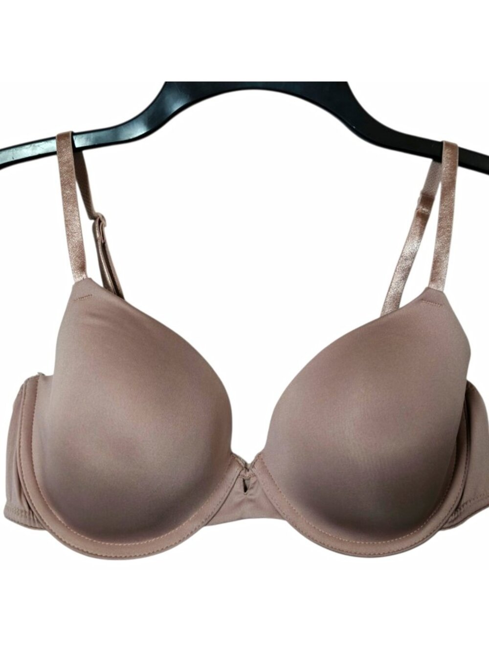 Maidenform 34C Taupe Underwire T-Shirt Bra Convertible Adjustable Straps MBT841